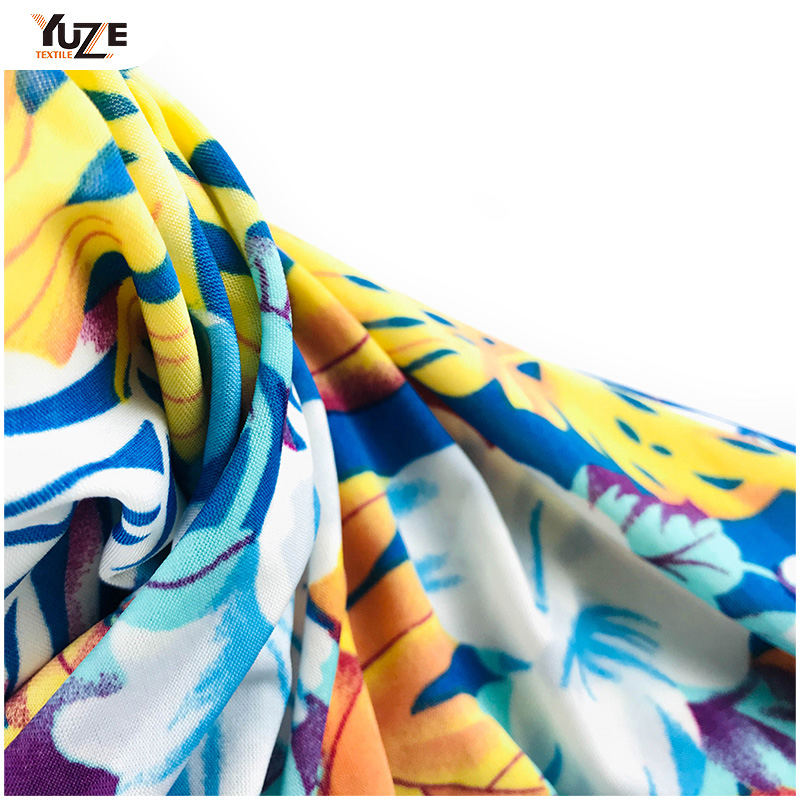 Yzs21-115-5 fdy spandex cetak