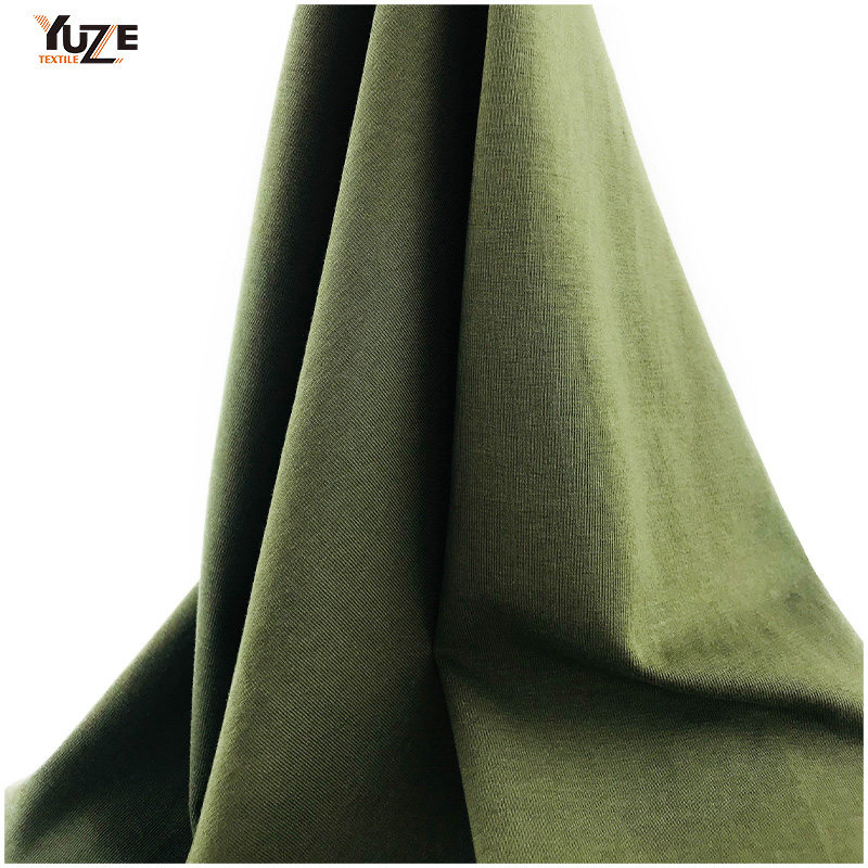 YZK-080029 40S CTN Span Jersey dengan Enzyme Wash Cool Touch