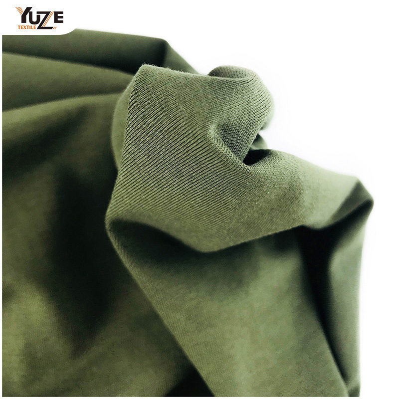 YZK-080029 40S CTN Span Jersey dengan Enzyme Wash Cool Touch