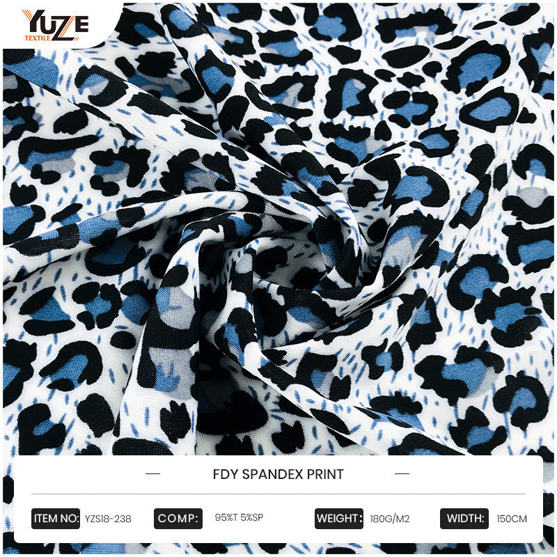 Yzs18-238 fdy spandex cetak