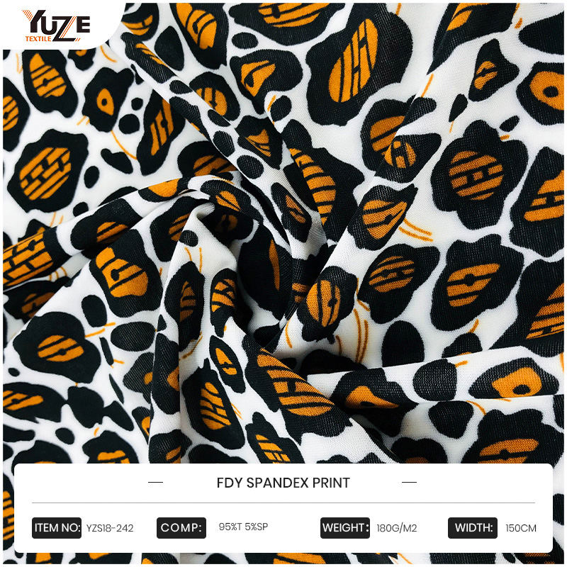 Yzs18-242 fdy spandex cetak
