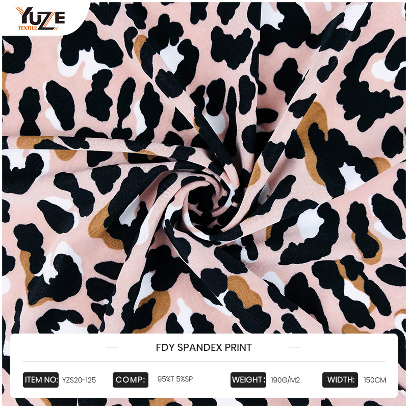 Yzs20-125 fdy spandex cetak