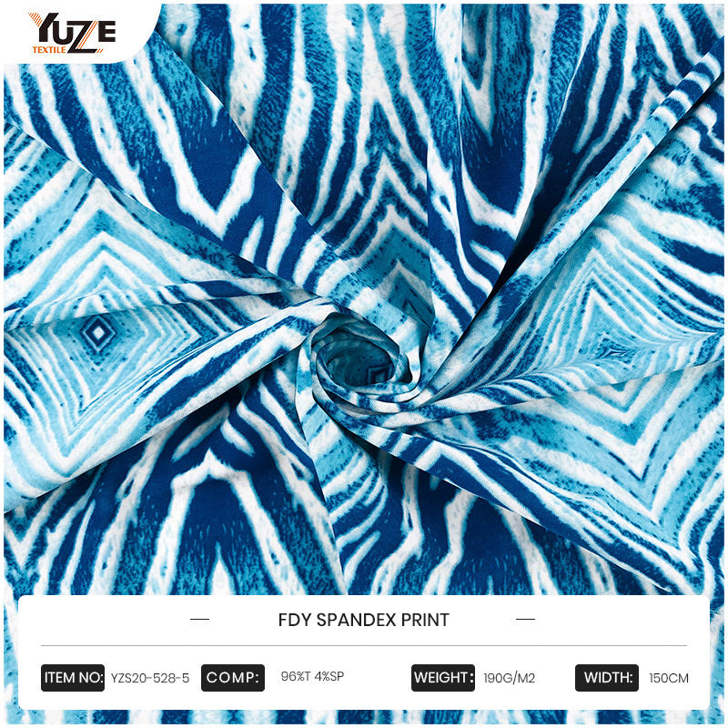YZS20-528-5 FDY Spandex Print YZS20-528-5 FDY Spandex Print