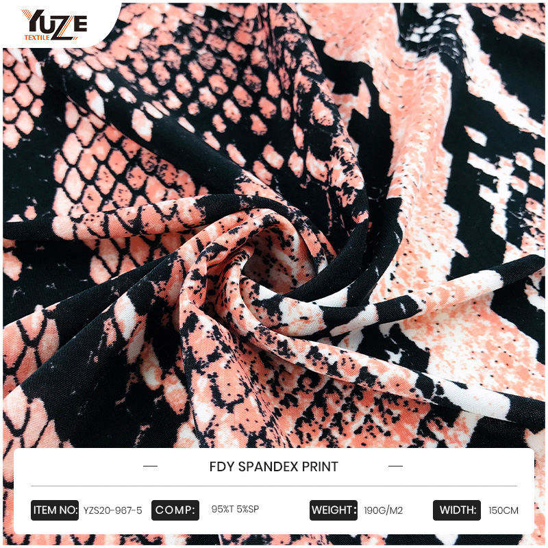 YZS20-967-5 FDY Spandex Print YZS20-967-5 FDY Spandex Print