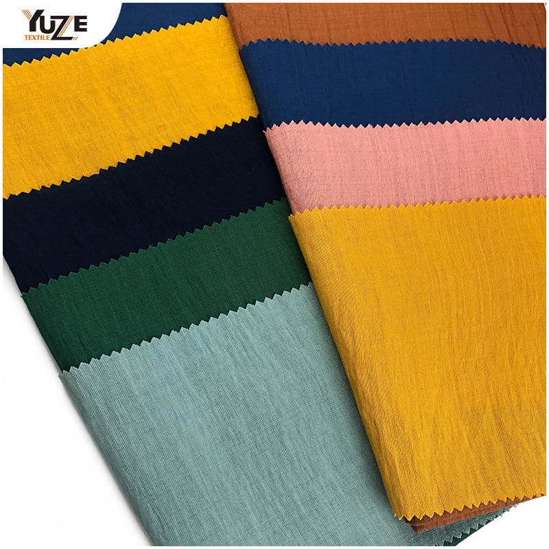 YZW-020051 SLUB peluang dengan crinkle PD