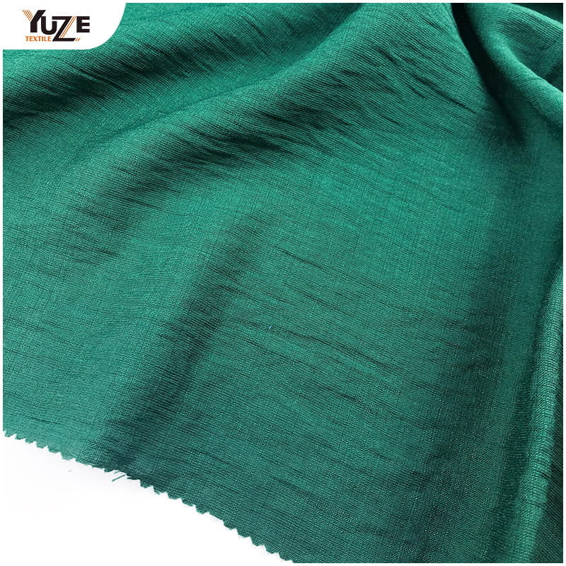 YZW-020051 SLUB peluang dengan crinkle PD