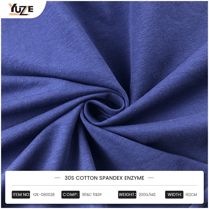 YZK-080028 30S Enzim Spandex Kapas