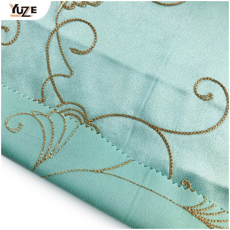 YZW-030141-3 American Satin PD Embroidery