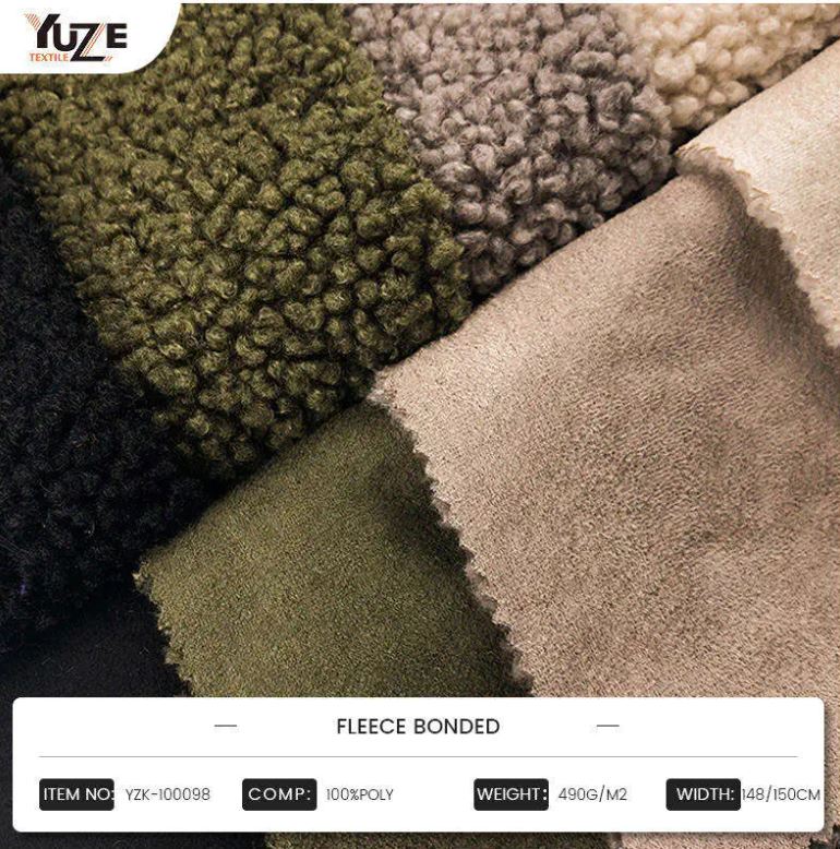 Analisis Komprehensif Kain Komposit Fleece Kinerja Tinggi —— YZK-100098 FLEECE terikat membantu meningkatkan kehangatan musim dingin