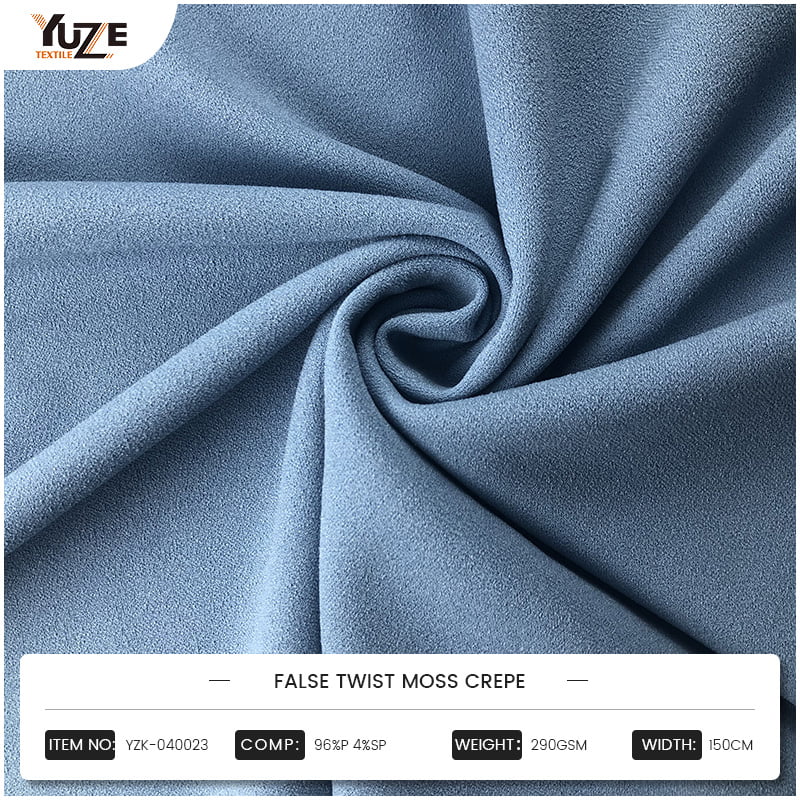 Keanggunan Teknis dalam Tekstil: Apa yang Menjadikan Kain Moss Crepe Pilihan Utama untuk Desain Fesyen Kelas Atas?